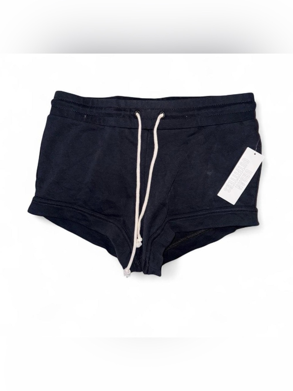 Urban Outfitters Womens Black Mini Shorts Sz L NWT